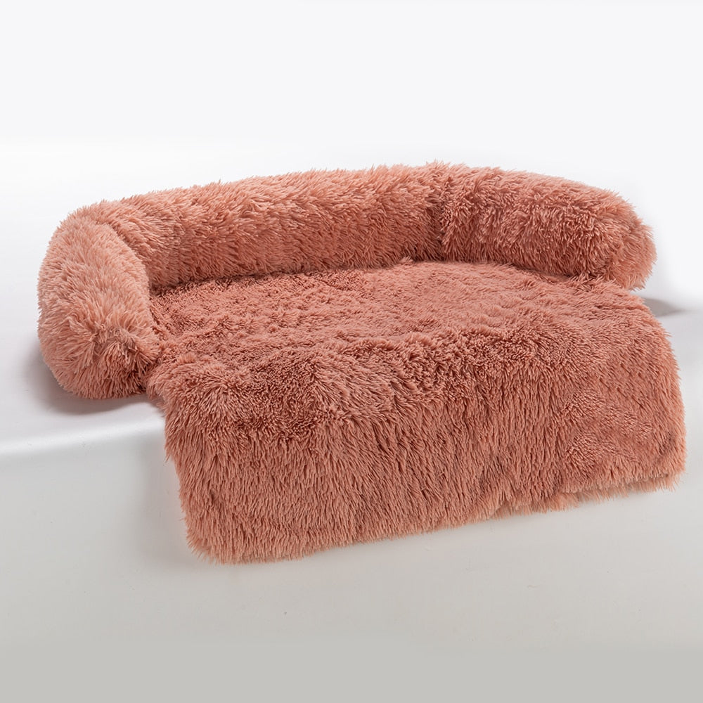 LG Pet Bed for Sofa/Floor/Vehicle, Plush, & Washable - mypreciousfurbabies