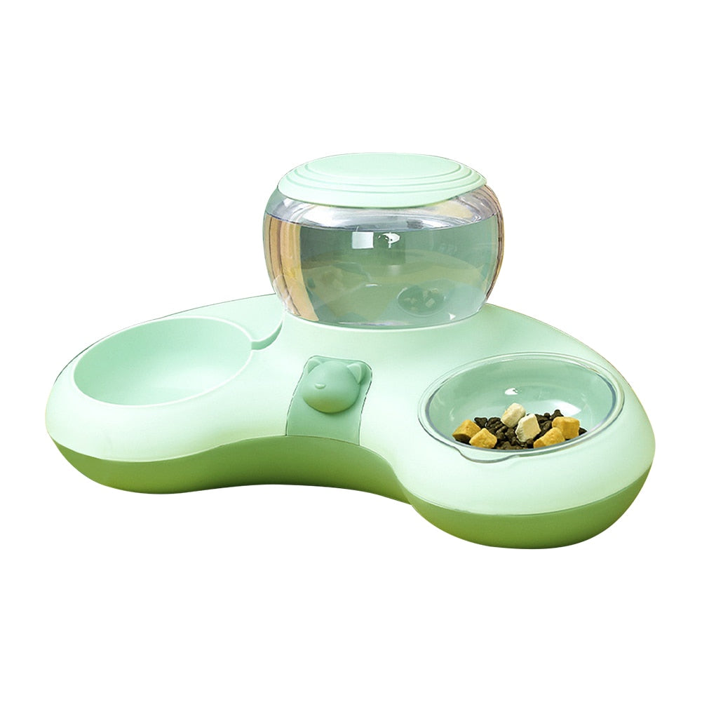 Automatic Drinking & Food Feeders for Kittens or Puppies - mypreciousfurbabies