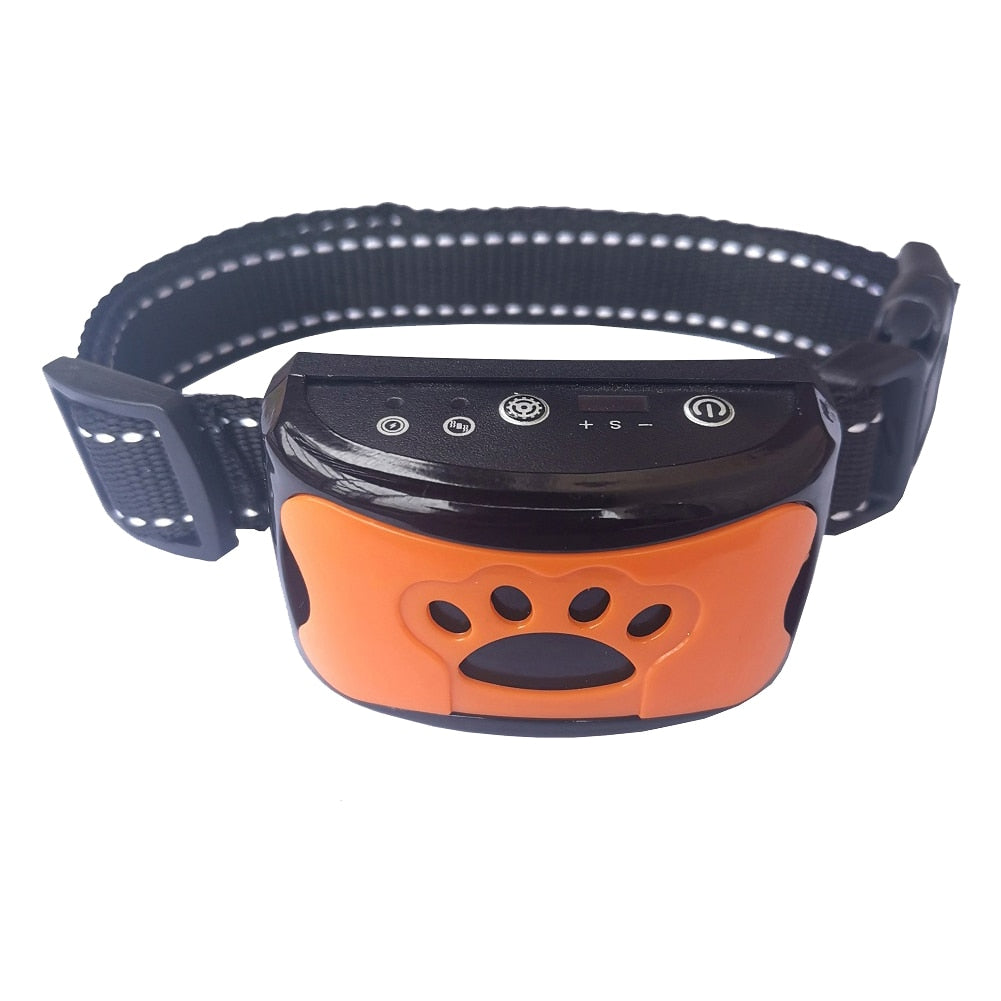 Dog Anti Barking Training Collar, Waterproof, Adjustable w/7 Sensitivities - mypreciousfurbabies