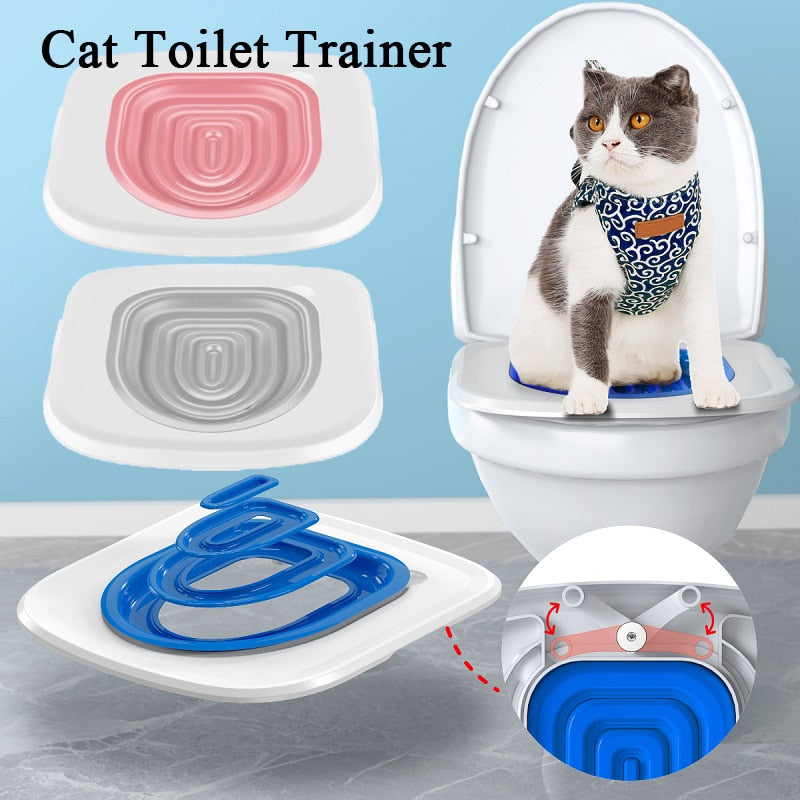 Cat Toilet Trainer Kit - mypreciousfurbabies