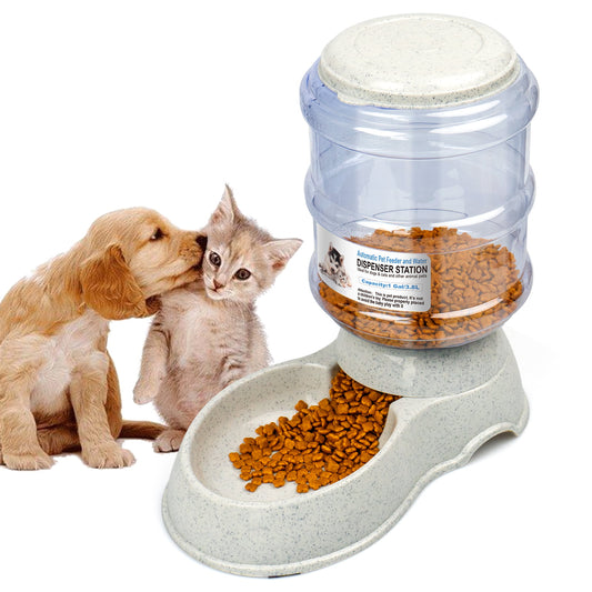 Pet Automatic Food or Water Dispenser & Carbon Filter Bag for Water - mypreciousfurbabies