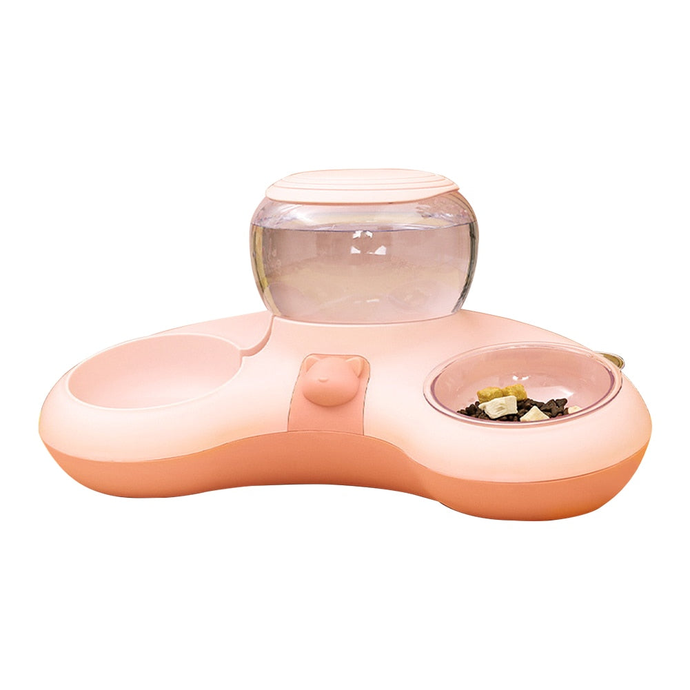 Automatic Drinking & Food Feeders for Kittens or Puppies - mypreciousfurbabies