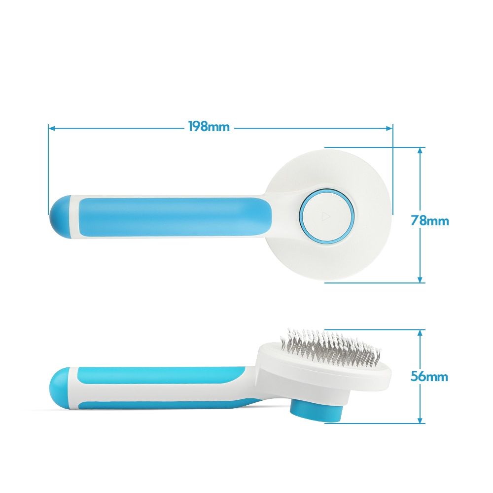 Pet Comb Removes Hairs, Soft Massage Brush, Hair Cleaner