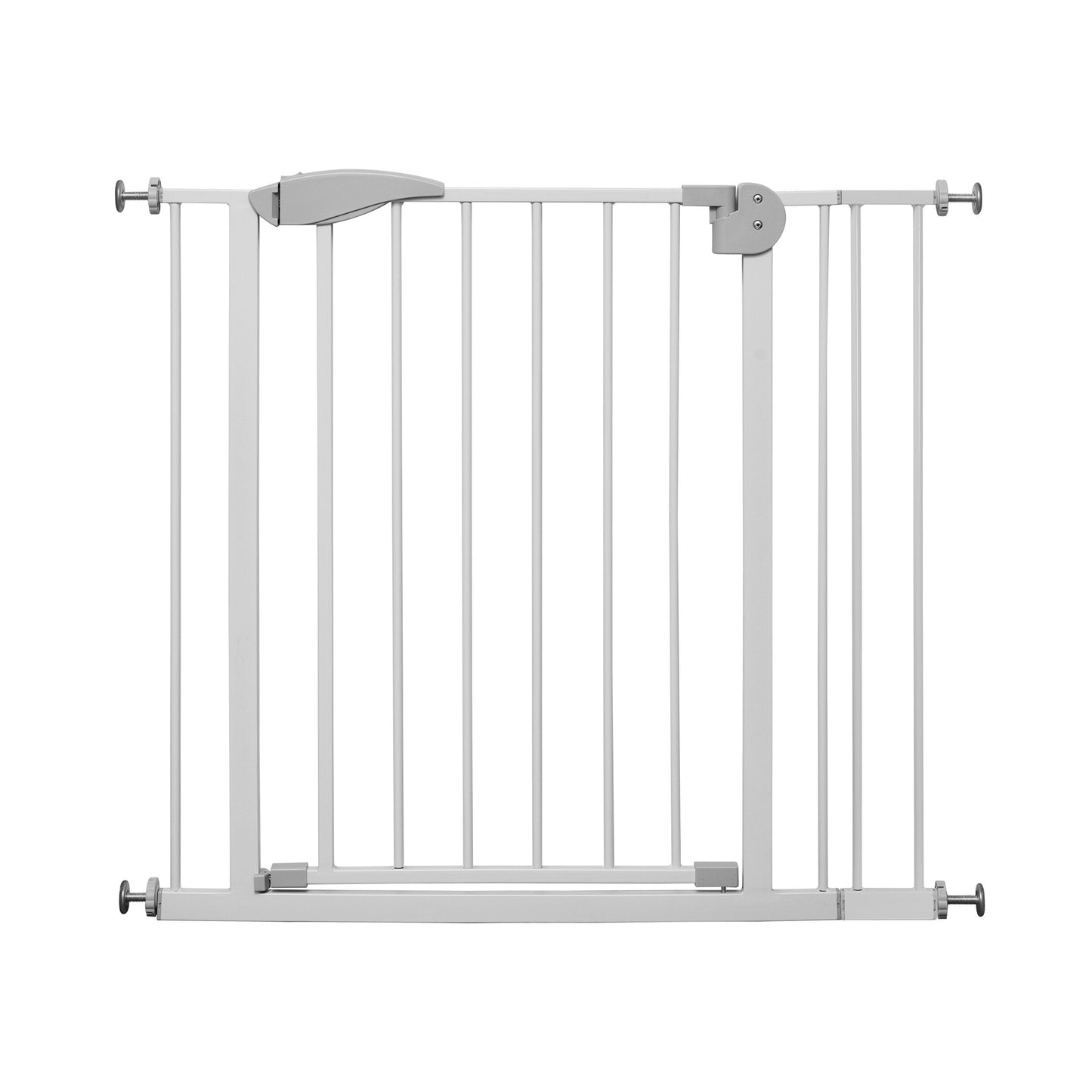 Easy Pressure-Mounted Installation Dog Gate for Stairs & Doorways w/Openings 29.5” to 32”