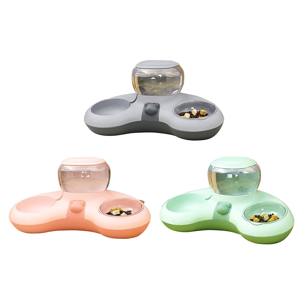 Automatic Drinking & Food Feeders for Kittens or Puppies - mypreciousfurbabies