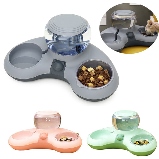 Automatic Drinking & Food Feeders for Kittens or Puppies - mypreciousfurbabies