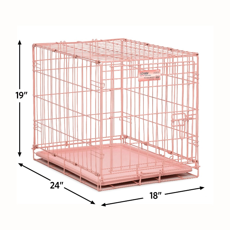 Toy Dog (Small Breed) Folding Metal Crate